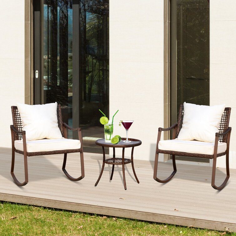 Wayfair round deals patio table